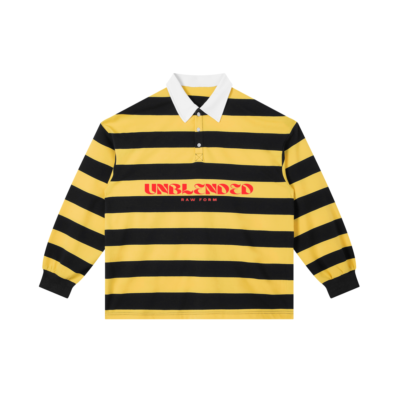 Color Block Stripe Polo Shirt